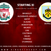 Liverpool vs Burnley