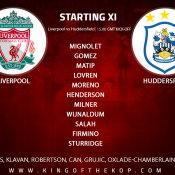 Liverpool v Huddersfield Town