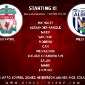 Liverpool v West Brom