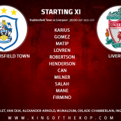 Huddersfield Town v  Liverpool