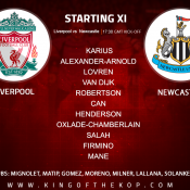 Liverpool v Newcastle