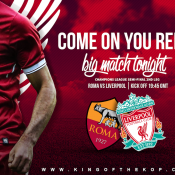 Roma v Liverpool 2 May 2018 Champions League semi-final second leg at the Stadio Olimpico